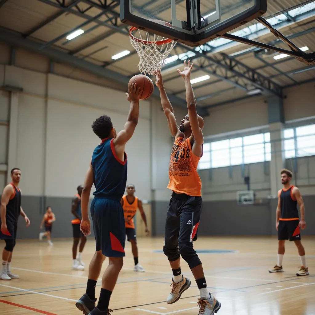 Basketbalový trénink